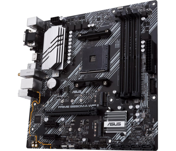 ASUS Płyta główna Prime B550M-A WIFI II AM4 4DDR4 HDMI M.2 mATX PRIME B550M-A WIFI II - 1064331 - zdjęcie 4